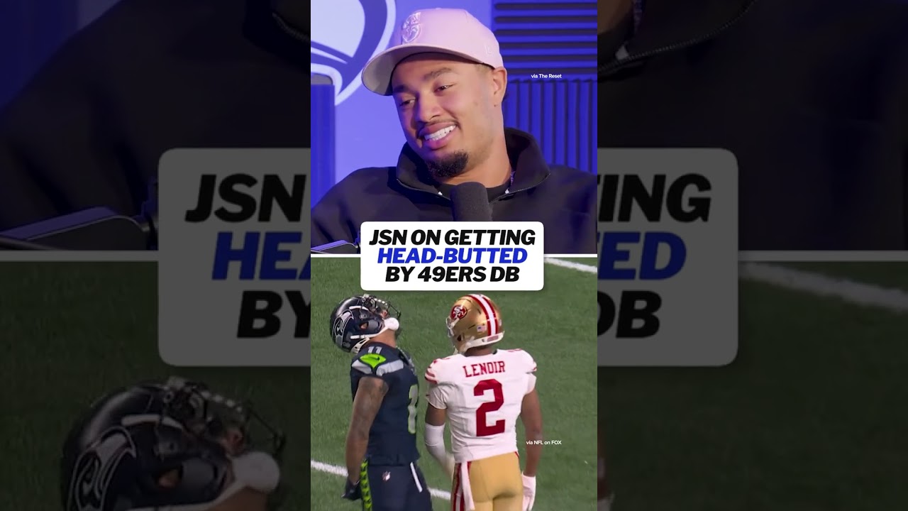 Jaxon Smith-Njigba shares his thoughts on Deommodore Lenoir's actions 