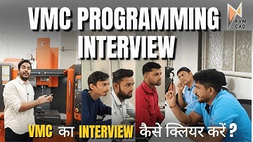 VMC Interview में पूछे जाने वाले Questions | CNC VMC Programming at RVM CAD | Faridabad & Pune