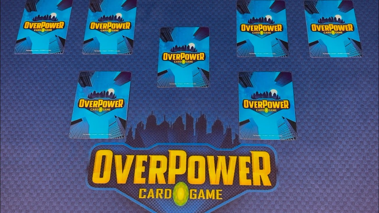 OverPower Card Game: Kickstarter Exclusive 2023 Tournament Promos
