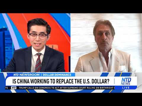 Is China working to replace the US dollar with its currency?