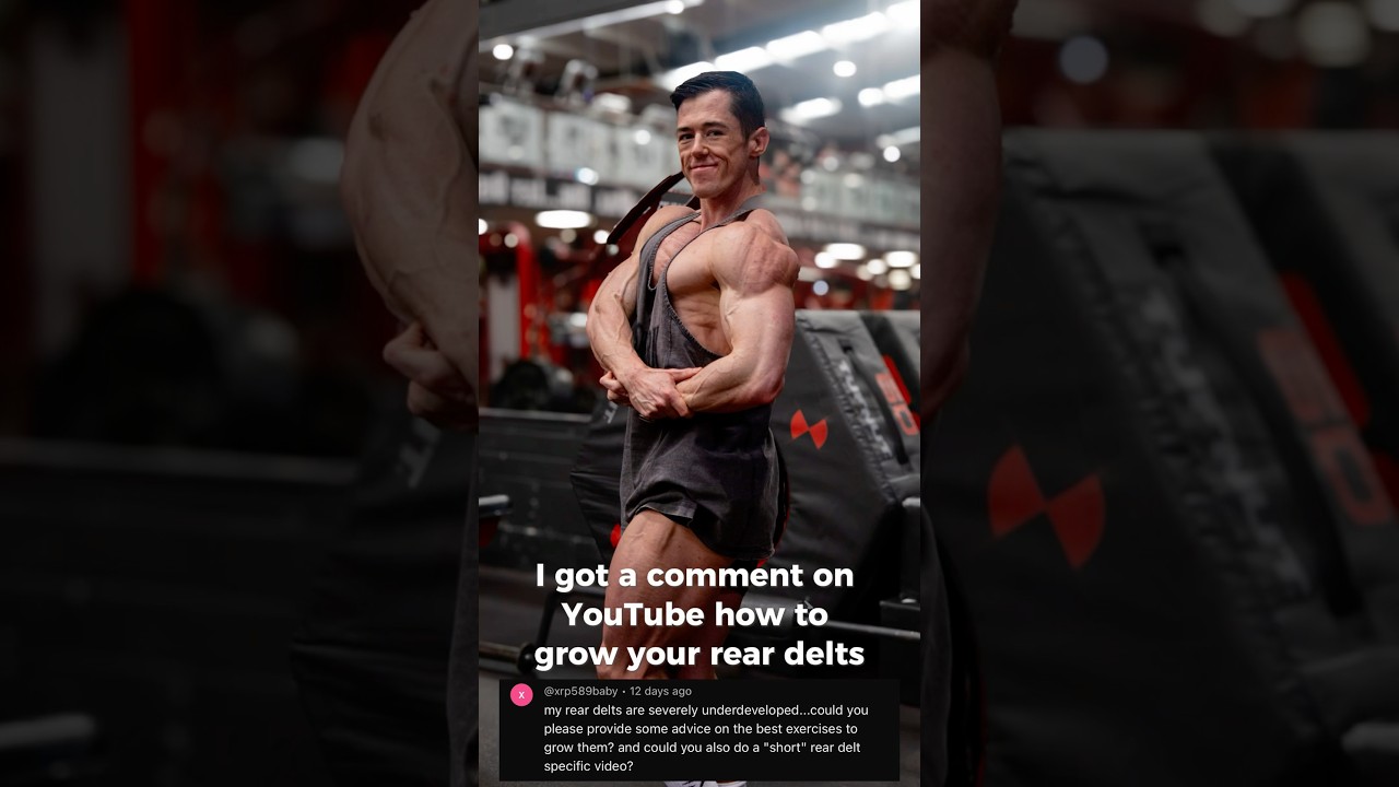 How to GROW your rear delts!! 