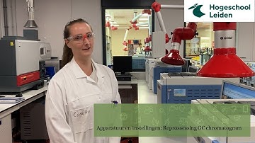 Apparatuur en Instellingen: Reprossessing GC chromtogram