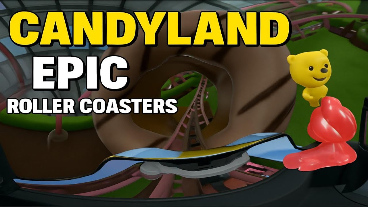 Video miniature for CANDYLAND – Episke Rutsjebaner i 360° VR: En Sukkerholdig Drøm!"
