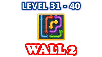 Line Puzzle: Pipe Art - Wall 2 Pack Level 31 - 40 - Walkthrough