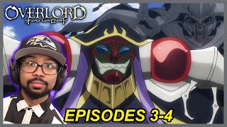 AINZ OOAL GOWN'S POWER IS INSANE! | Overlord Episode 3-4 Reaction