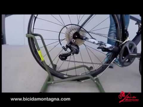 Cavalletto Verticale Per Biciclette GIST Stabilus – Acciaio S235, Altezza Regolabile, Peso 5 Kg, Per Mtb E Bici Da Corsa