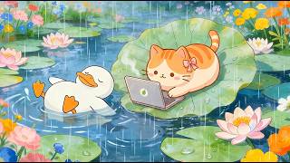 Don't overwork yourself... / Lo-fi Rain ☂️ Lofi Beats for Work, Study screenshot 5