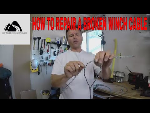 How to Repair a Winch Cable