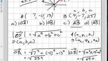 Magnitude of Vectors in R3 Grade 12 Calculus Lesson 6 7 7:4:12