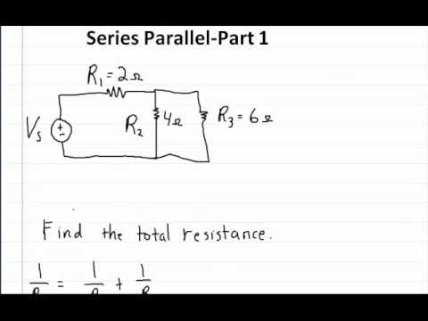calculating resistance in series and parallel circuits