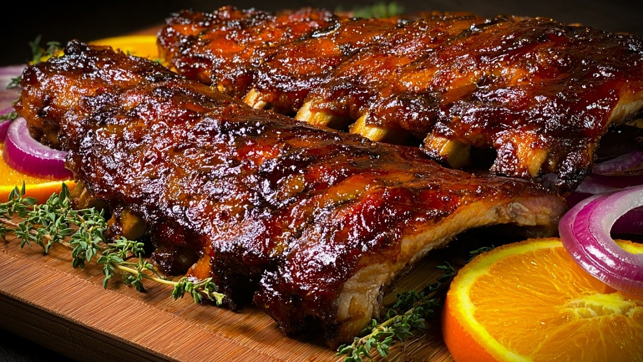 Я больше не буду жарить! Секретный трюк для идеальных ребрышек барбекю! Сочный, нежный, идеальный.