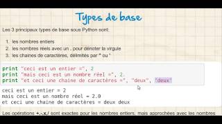 cours InPros: variable et types de base en Python