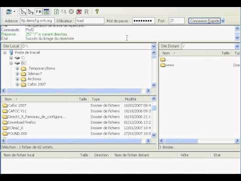Vidéo: Comment transférer des fichiers à l'aide du client FTP ?