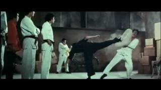 Bruce Lee's side kick (HD)