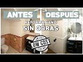 Reforma de BAÑO sin OBRAS y sin EXPERIENCIA! 🛠👷🏼‍♂️LOW COST 💶