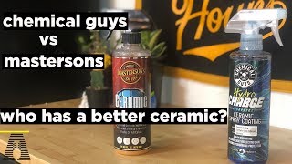 CHEMICAL GUYS HYDROCHARGE VS MASTERSON'S CERAMIC SPRAY SEALANT  WHICH ONE IS BETTER?