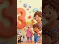 Learn Numbers 1 to 10 👶✨ | Fun Kids Song & Counting Rhyme | Nursery Rhymes.#cartoon #numbers