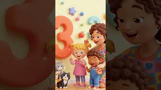 Learn Numbers 1 to 10 👶✨ | Fun Kids Song & Counting Rhyme | Nursery Rhymes.#cartoon #numbers