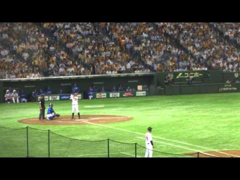 巨人・長野久義選手の打席