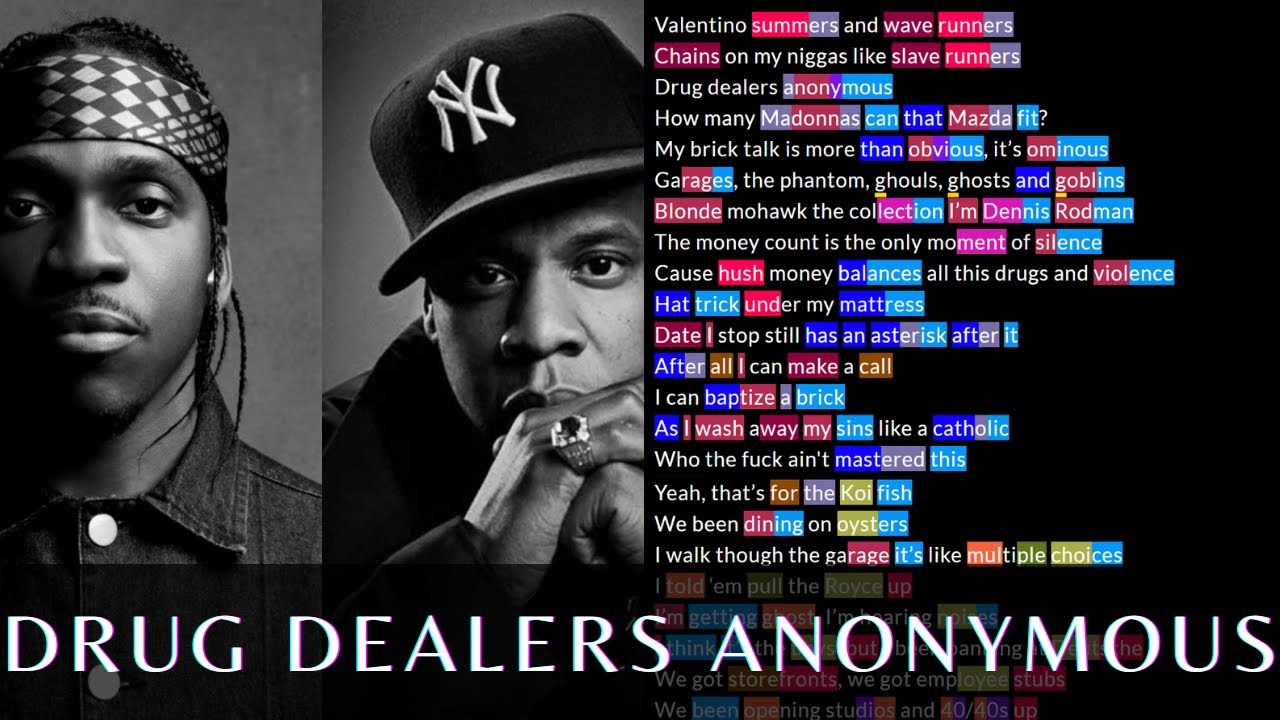 Pusha T & JAY-Z - Drug Dealers Anonymous | Rhymes Highlighted