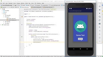 Custom Dialog Box in Android | Dialog With Button and OnClickListener