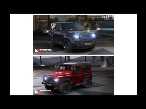 Rebel Racing - 2015 Land Rover Defender 90 V8 y 2021 Land Rover ...