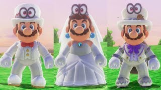 photo Mario And Peach Wedding Amiibo super mario odyssey wedding mario peach and bowser amiibo costumes