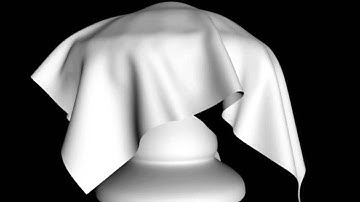 Cloth Simulation Test In Maya