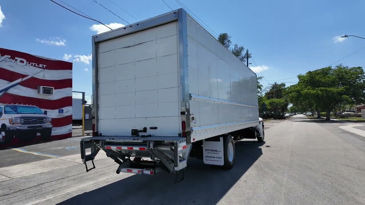 825172-FOR SALE: NON-CDL 2021 INTERNATIONAL MV607 26' BOX TRUCK