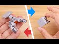 How to build LEGO brick micro cube type lobster transformer mech MOC - Cubster