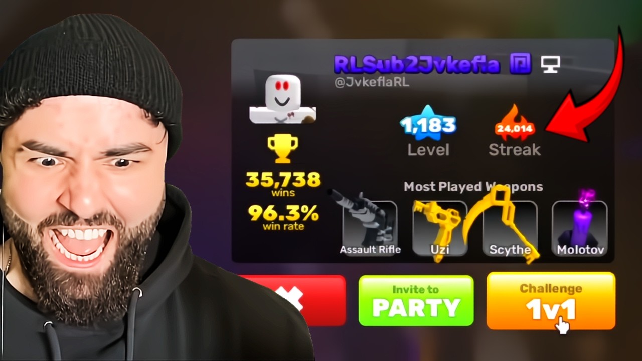 I went against the BEST roblox rivals player - YouTube