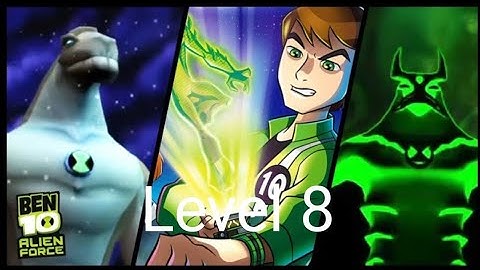 Ben 10 Alien Force Gameplay Level 8 Completed Walkthrough PPSSPP