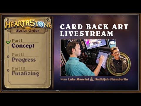 Card Back Art Livestream | Part 1: Concept