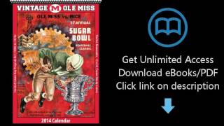 Ole Miss Rebels 2014 Vintage Football Calendar