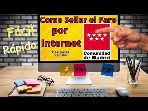 ?Como SELLAR el PARO por INTERNET MADRID 2022 ?Renovar Tarjeta Demanda de Desempleo Darde Comunidad