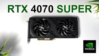 : RTX 4070 SUPER.      