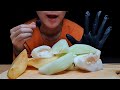 ASMR 사각사각 여름 필수 과일들 먹방(참외,멜론,자두) Fruits to cool you down in midsummer