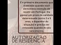 Título de residência