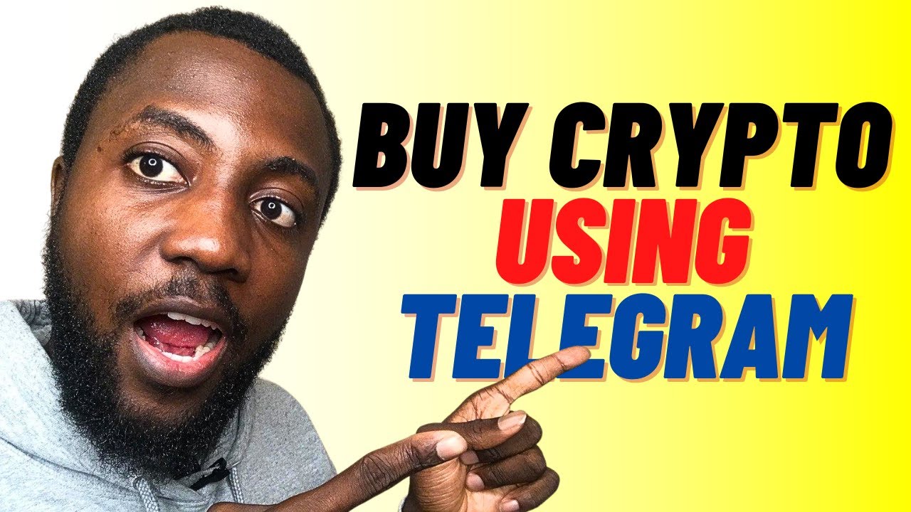How to by crypto with Telegram Messenger | NO EXCHANGE NEEDED