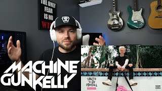 Machine Gun Kelly - can't look back (REACTION!!!)