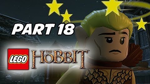 LEGO: The Hobbit Walkthrough Part 18 - Elven Magic (PS4 1080p Gameplay)
