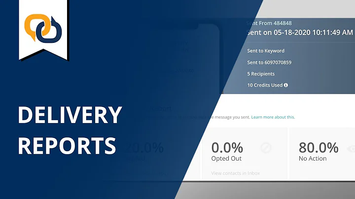 Viewing Your Text Message Delivery Reports | EZ Texting Tutorial