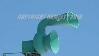 ACA Allertor 125 Tornado Siren Test, Whitefish Bay, WI 1/13/10
