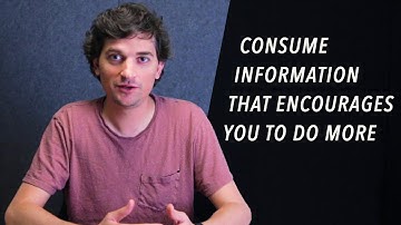 Consume Information That Encourages You To Do More - Dalton Caldwell