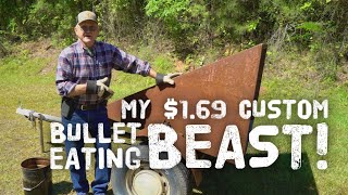 My $1.69 Trailer Mounted Bullet Trap  CUSTOM BUILT!!