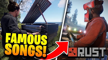 Top 7 Song Recreations In Rust! (Meme Songs + More)