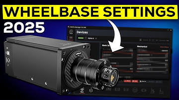 My 2025 Simagic Wheelbase SETTINGS