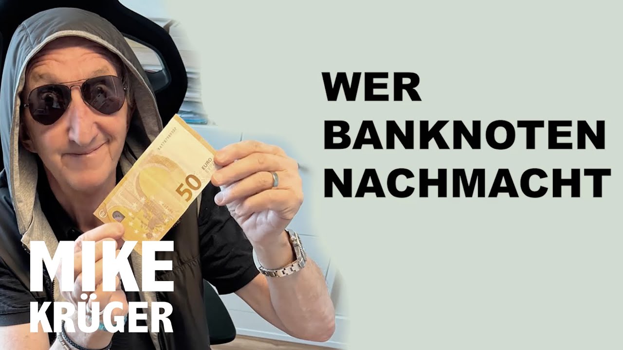 Mike Krüger - Wer Banknoten nachmacht (Official Lyric Video)