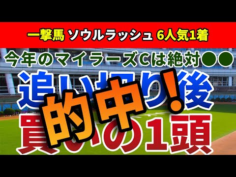 マイラーズカップ2022 追い切り後【買いの1頭】公開！阪神の馬場に起こった大きな変化とは？マイラーズCは馬場を読めばアノ馬一択！