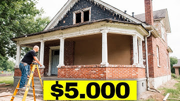 This man transformed abandoned $5000 house into AMAZING dream house | Step by Step @Kortyan